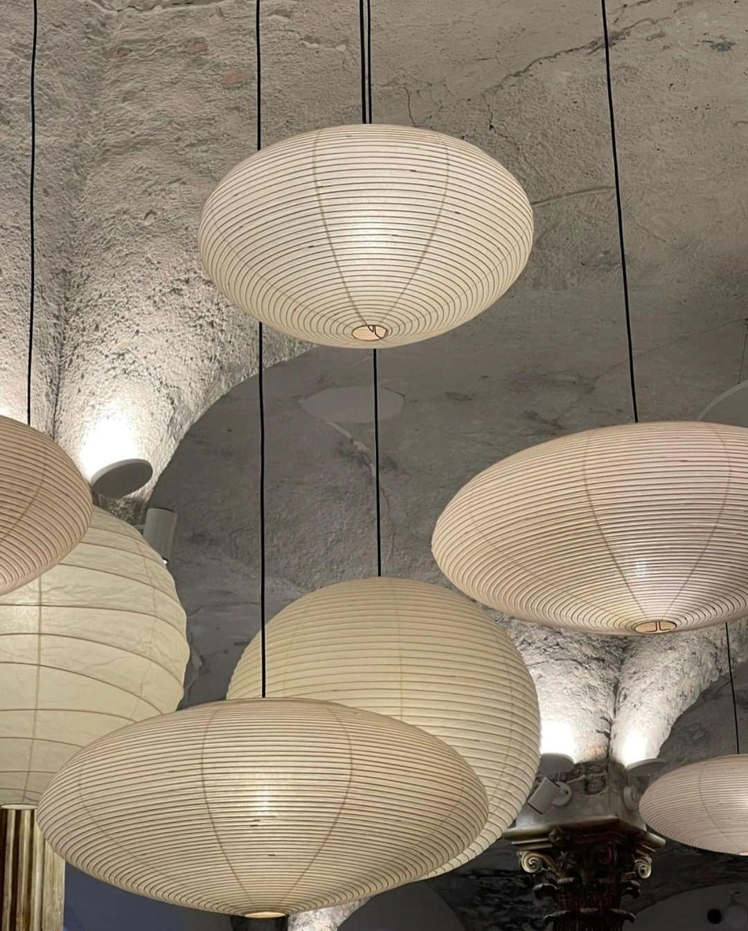 Japanese Paper Pendant Ceiling Lamp | Modern Hanging Light for Bedroom and Living