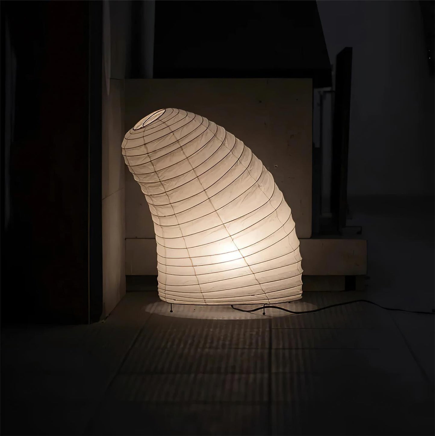 Modern Paper Table Lamp | Floor Lamp with Soft Glow for Living Room and Bedroom