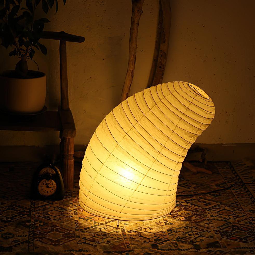 Modern Paper Table Lamp | Floor Lamp with Soft Glow for Living Room and Bedroom
