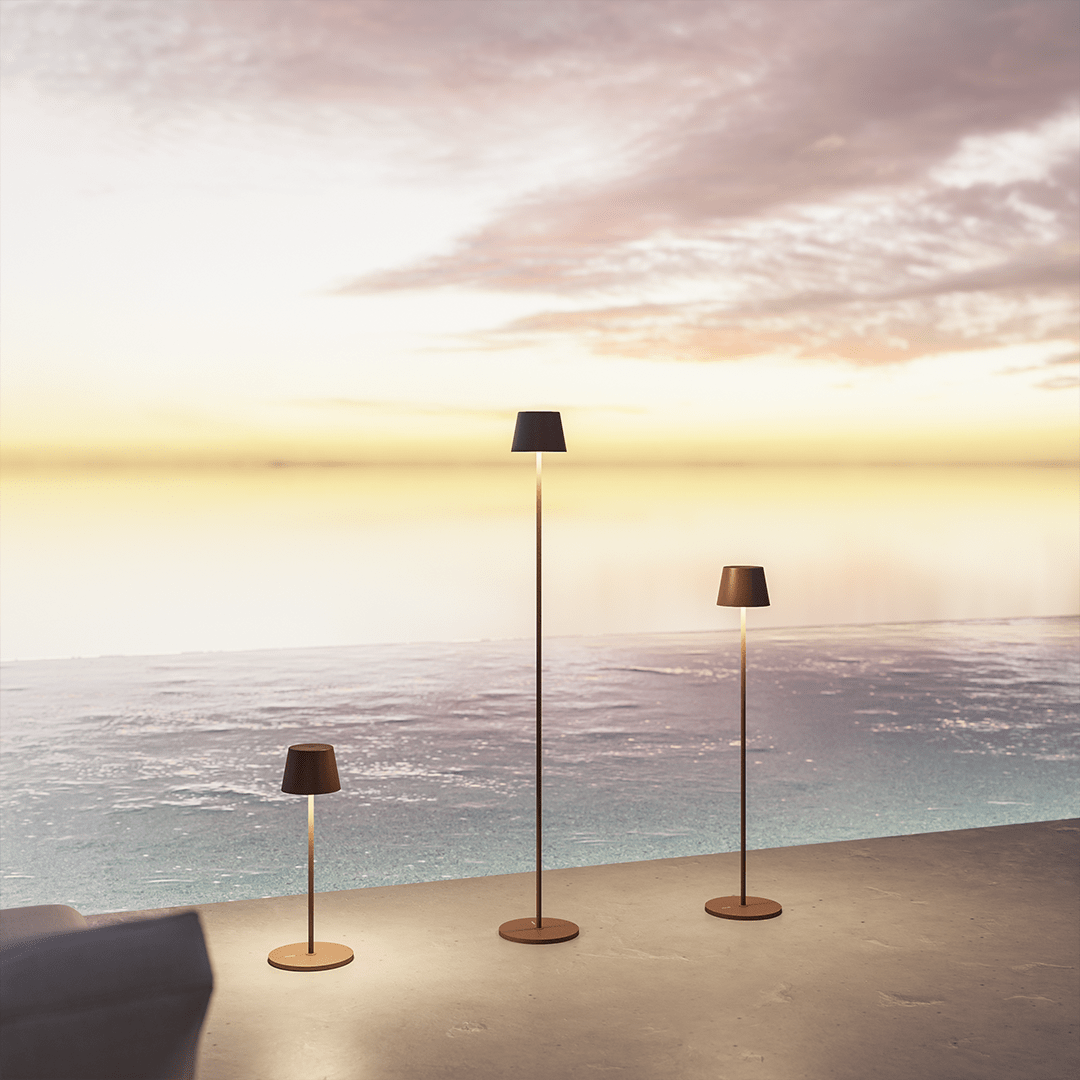 Rechargeable LED Floor Lamp | Adjustable Height Modern Standing Light