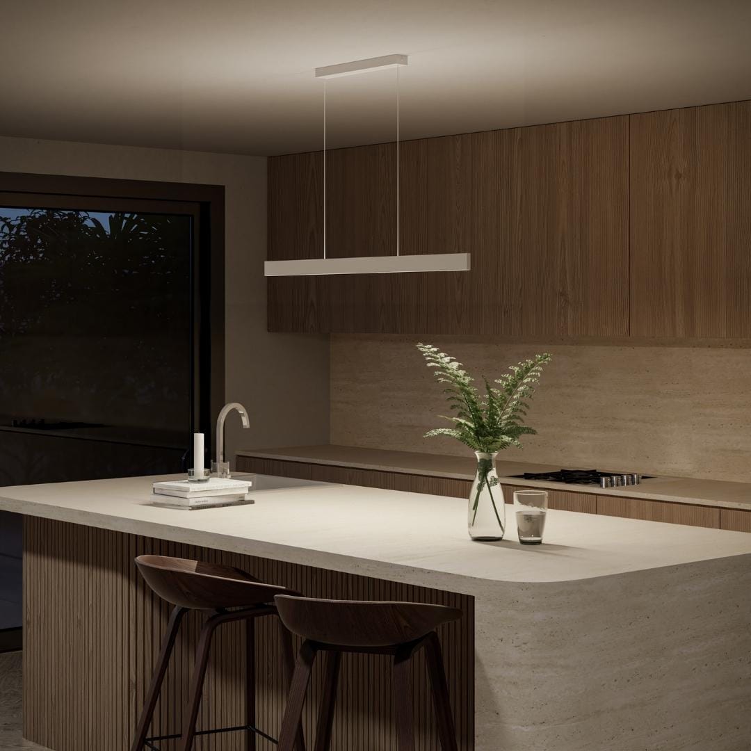 Minimalist Modern LED Pendant Light | Gesture Control Dining Room Ceiling Lamp