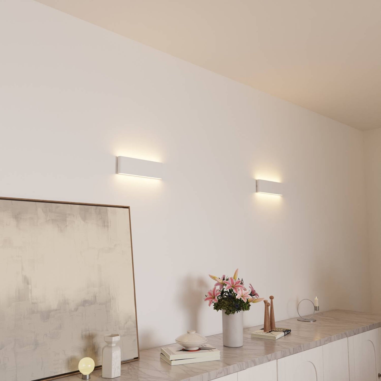 Rectangular LED Wall Light Sconce | Modern Bedroom Living Room Wall Lamp