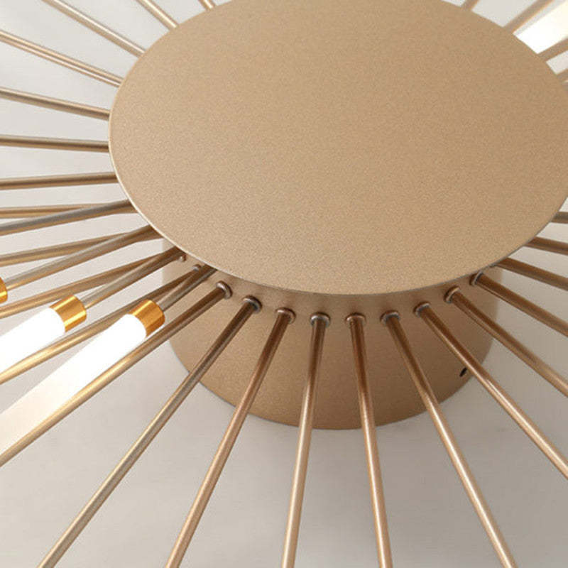 Modern Fireworks Flush Mount LED Ceiling Light | Decorative Living Room Lamp