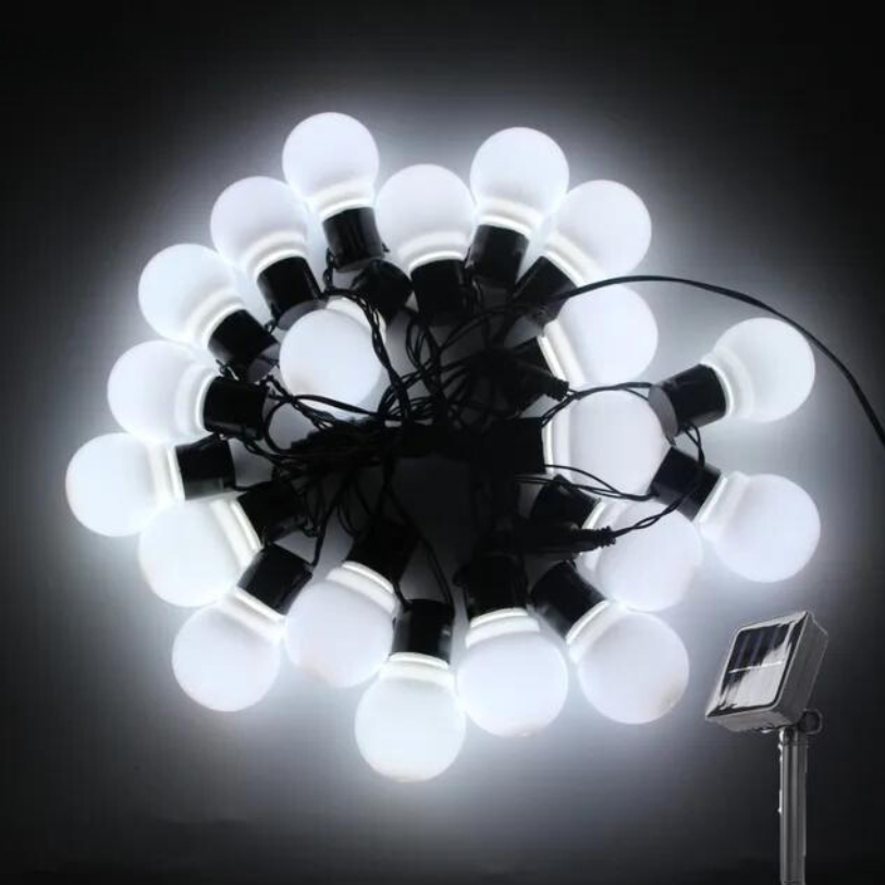 Outdoor string lights