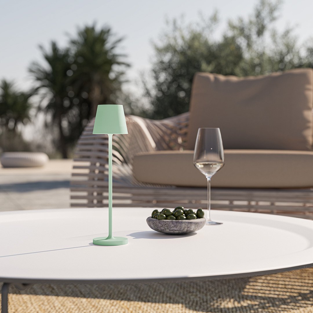 Rechargeable LED Table Lamp with Touch Dimmer | Modern Bedside and Dining Light