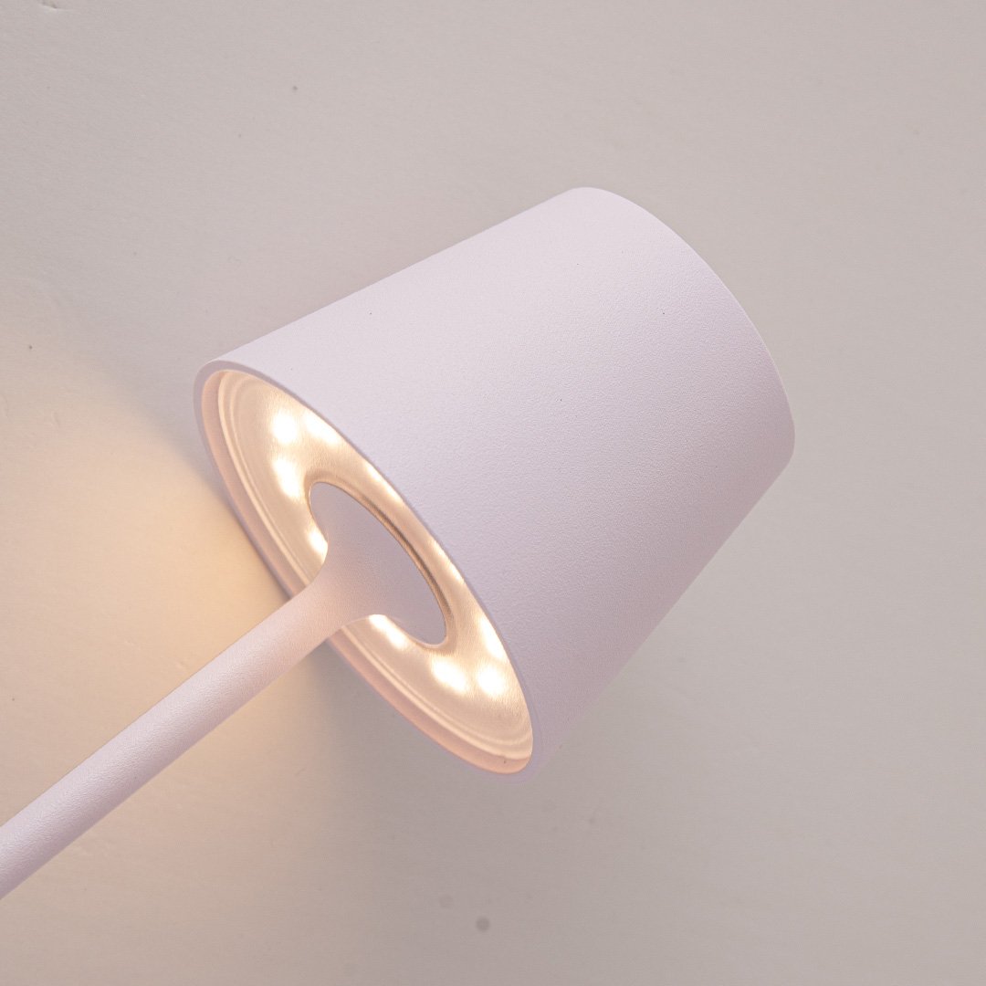Rechargeable LED Table Lamp with Touch Dimmer | Modern Bedside and Dining Light