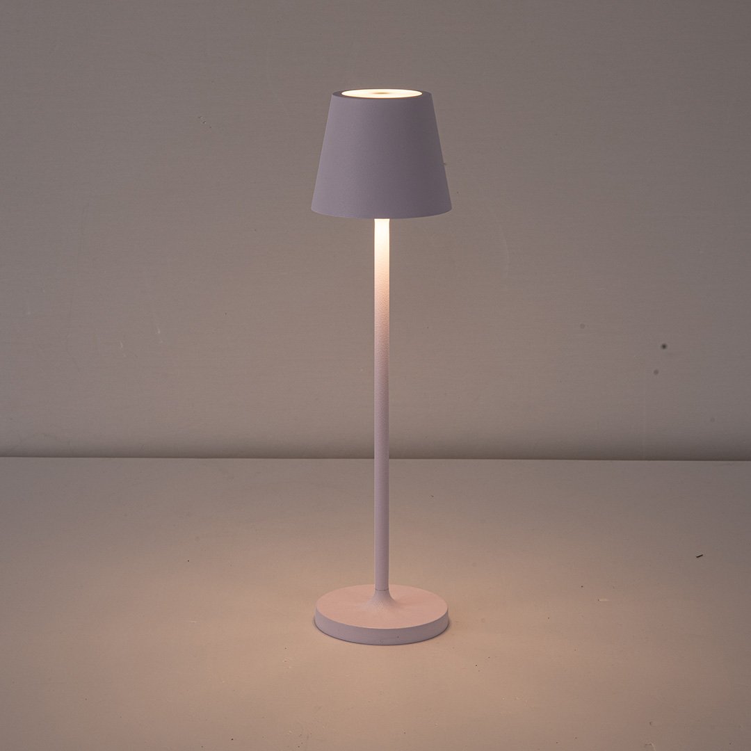 Rechargeable LED Table Lamp with Touch Dimmer | Modern Bedside and Dining Light