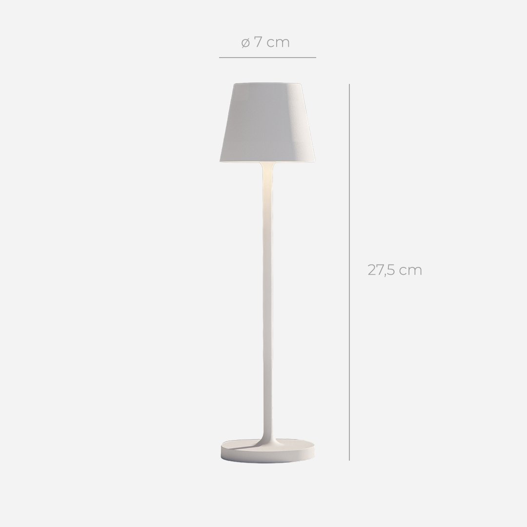 Rechargeable LED Table Lamp with Touch Dimmer | Modern Bedside and Dining Light
