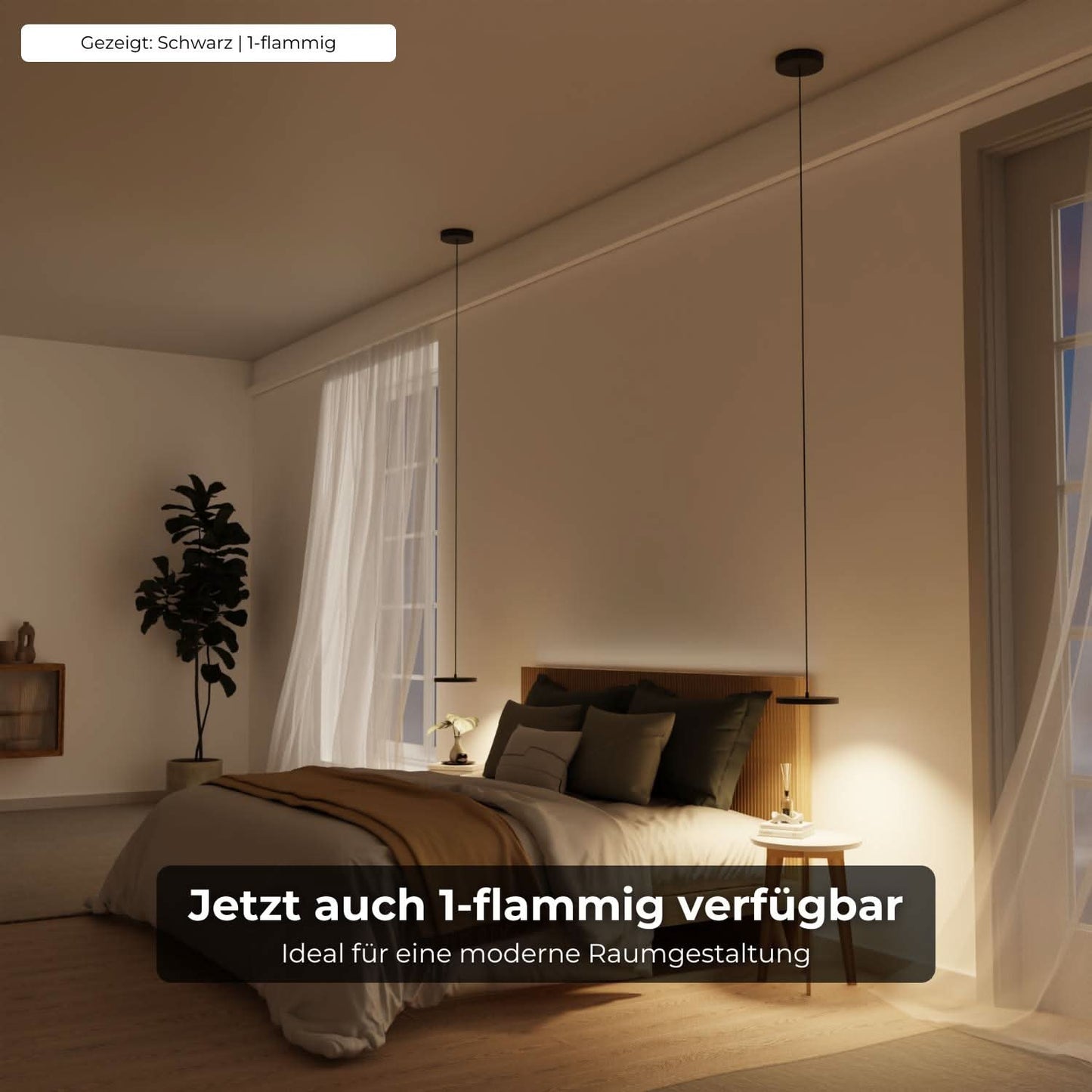 Modern Dining Room Pendant Ceiling Light | Adjustable LED Hanging Lamp