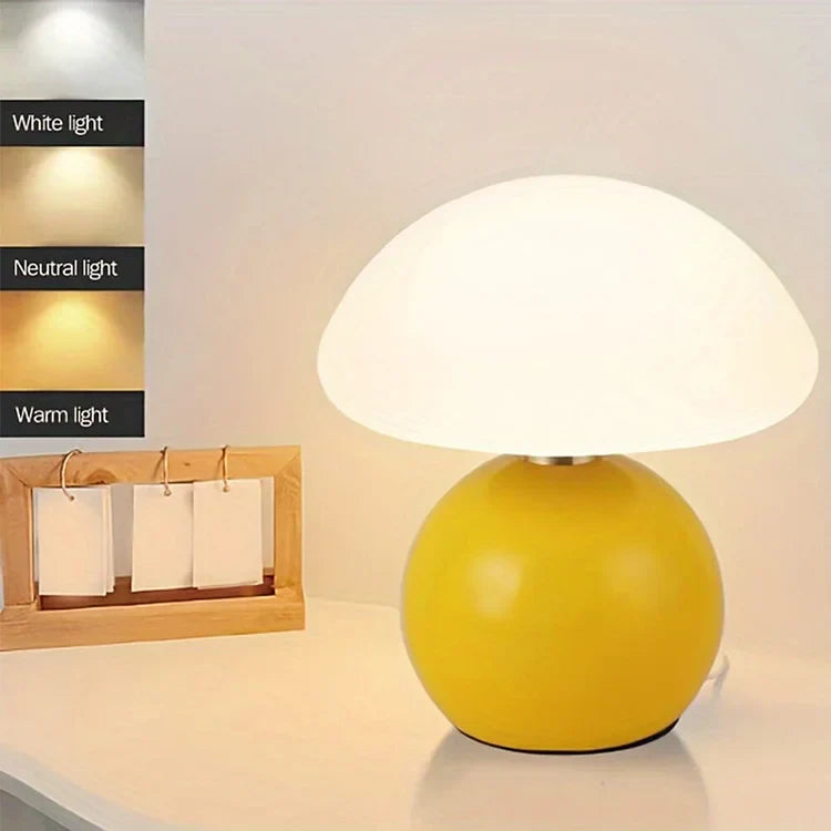 Lampe Champignon Clara - Élégance Française