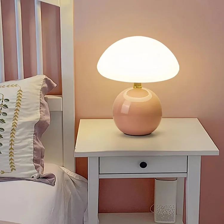 Lampe Champignon Clara - Élégance Française