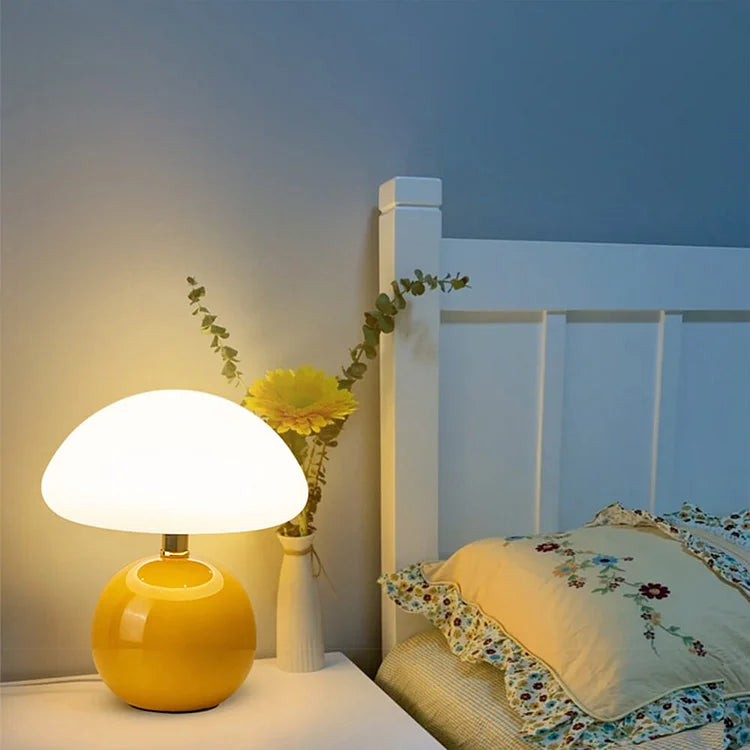 Lampe Champignon Clara - Élégance Française