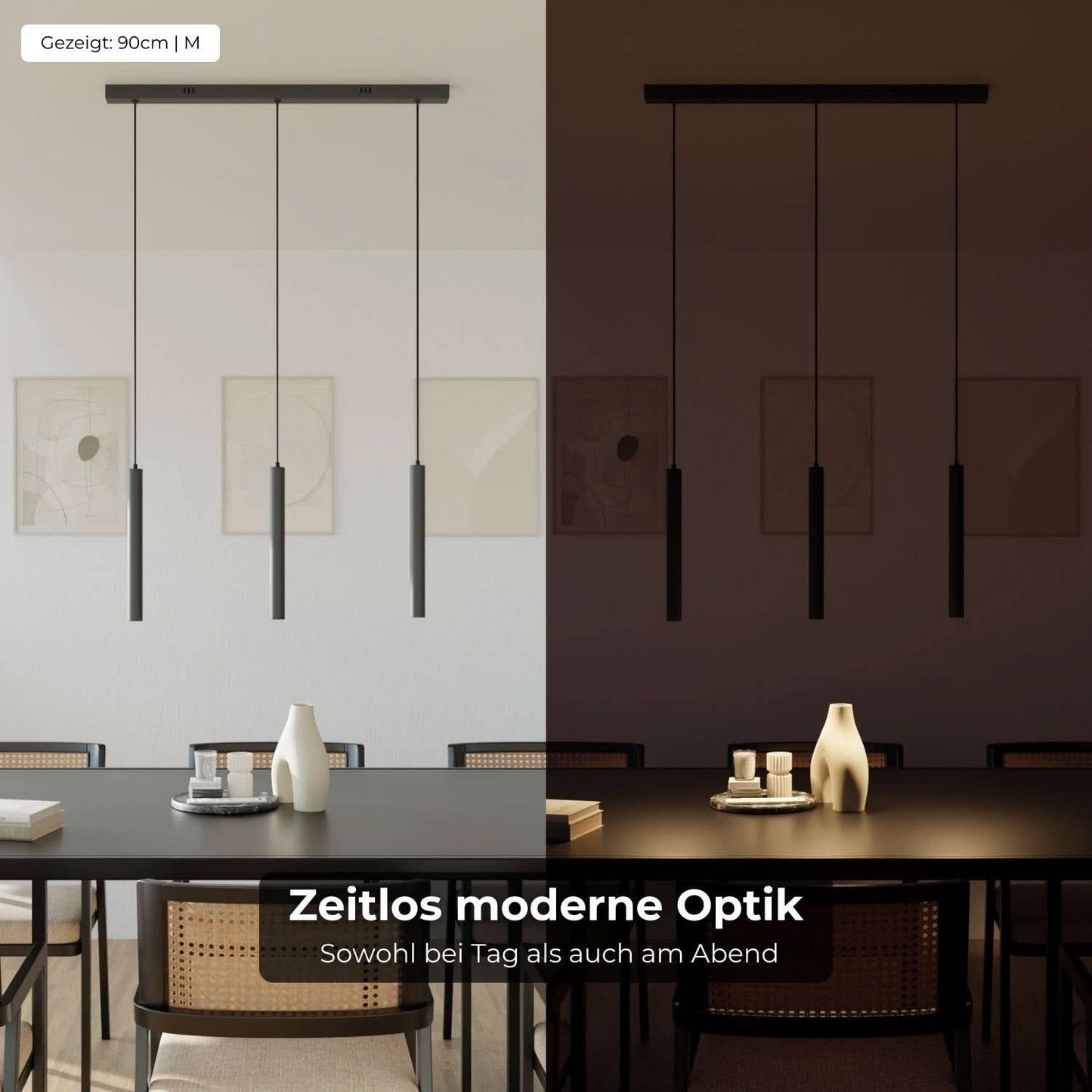 Adjustable Pendant Ceiling Light for Dining Room | Modern LED Hanging Lamp
