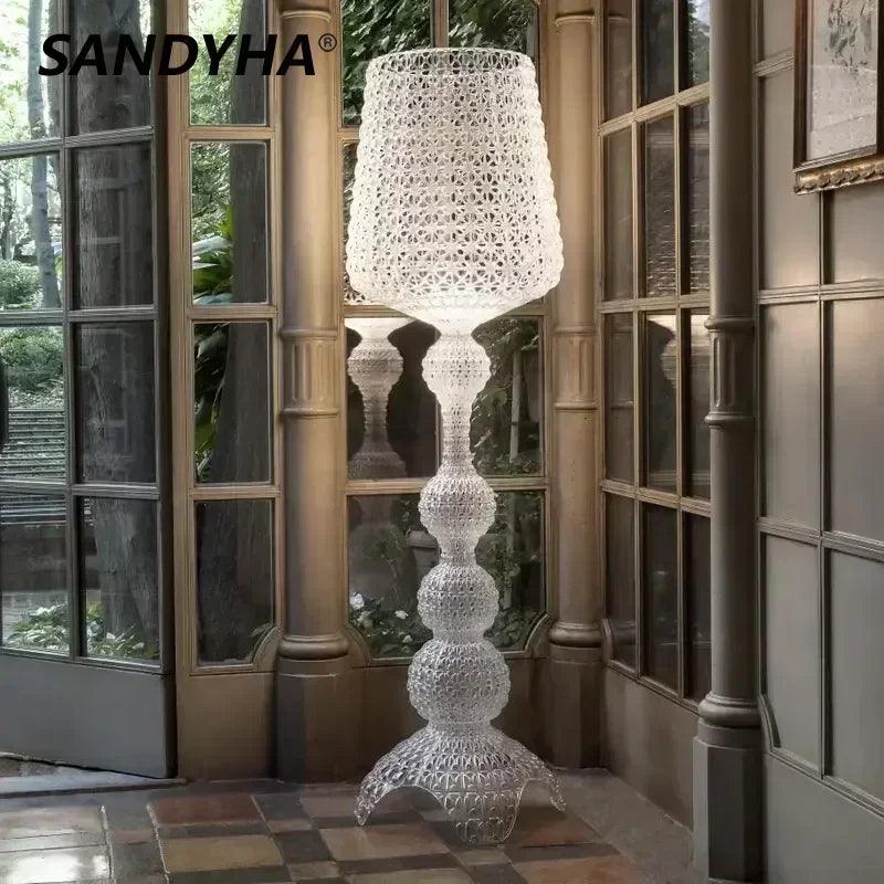 Modern Sculptural Floor Lamp | Decorative Standing Light for Living Room & Bedroom