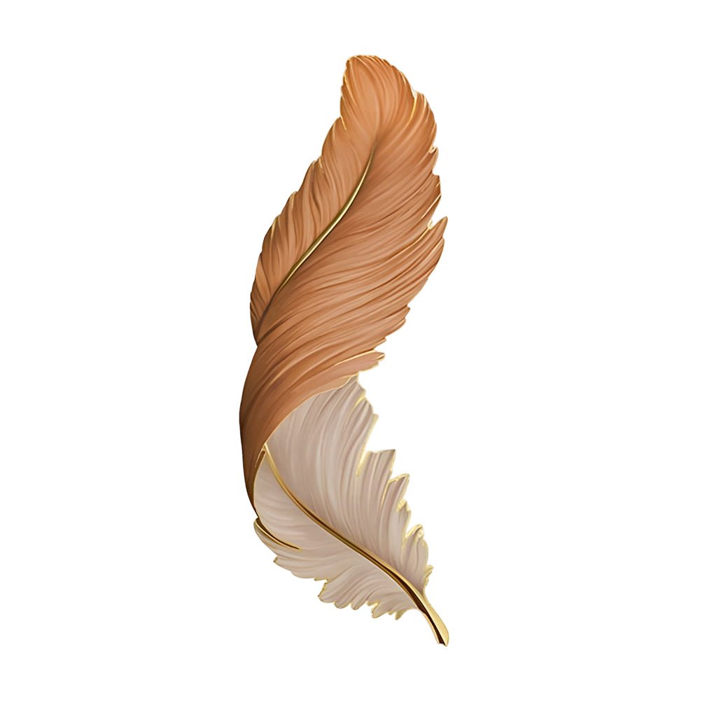 Feather Wall Sconce Light for Living Room | Modern LED Wall Lamp