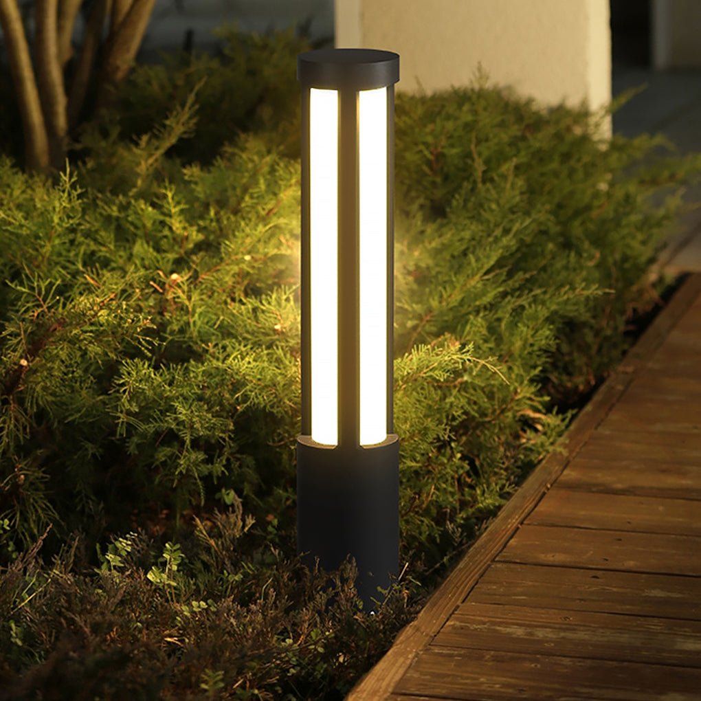 Outdoor LED Bollard Wall Lamp for Garden and Pathway | Modern Waterproof Post Light
