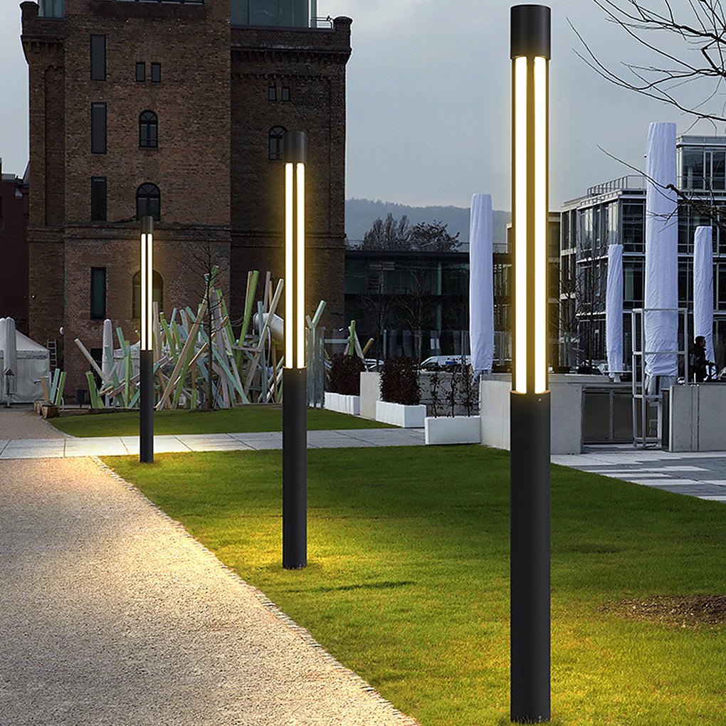 Outdoor LED Bollard Wall Lamp for Garden and Pathway | Modern Waterproof Post Light