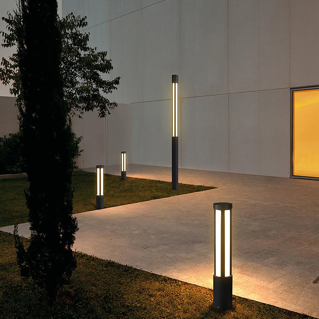 Outdoor LED Bollard Wall Lamp for Garden and Pathway | Modern Waterproof Post Light