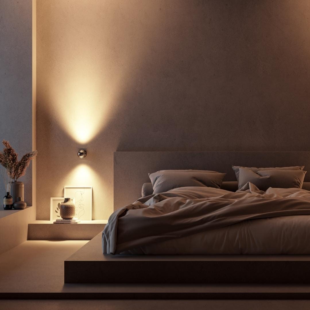 Dimmable LED Wall Light Sconce | Modern Adjustable Indoor Bedroom Lamp