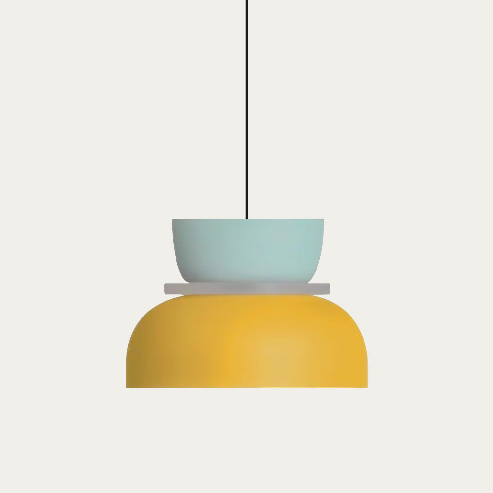 Modern Nordic Pendant Ceiling Light in Colour Block Design | Stylish Ceiling Lamp