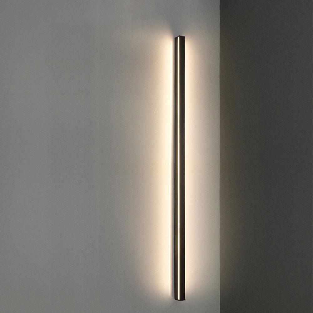 Outdoor LED Linear Wall Lamp for Porch and Facade | Modern Waterproof Wall Light