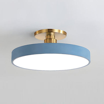 Round Modern LED Ceiling Light | Elegant Bedroom Living Room Ceiling Lamp