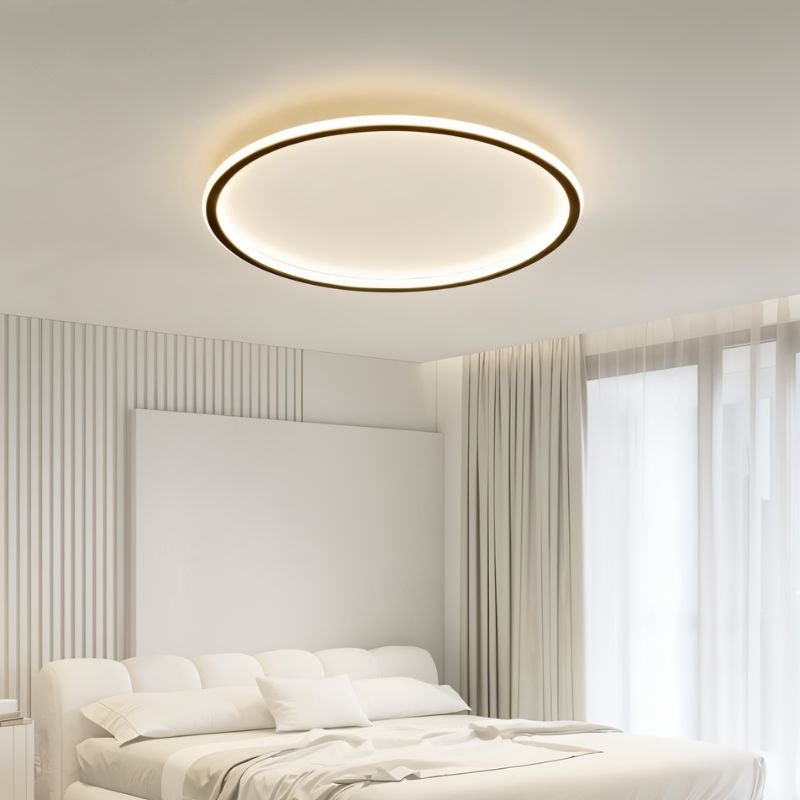 Ultra Slim Round LED Ceiling Light | Modern Minimalist Bedroom Living Room Lamp