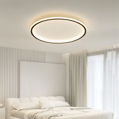Ultra Slim Round LED Ceiling Light | Modern Minimalist Bedroom Living Room Lamp