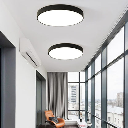 Recessed Round LED Ceiling Light | Modern Bedroom Living Room Ceiling Lamp