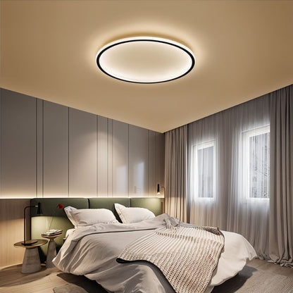 Ultra Slim Round LED Ceiling Light | Modern Minimalist Bedroom Living Room Lamp