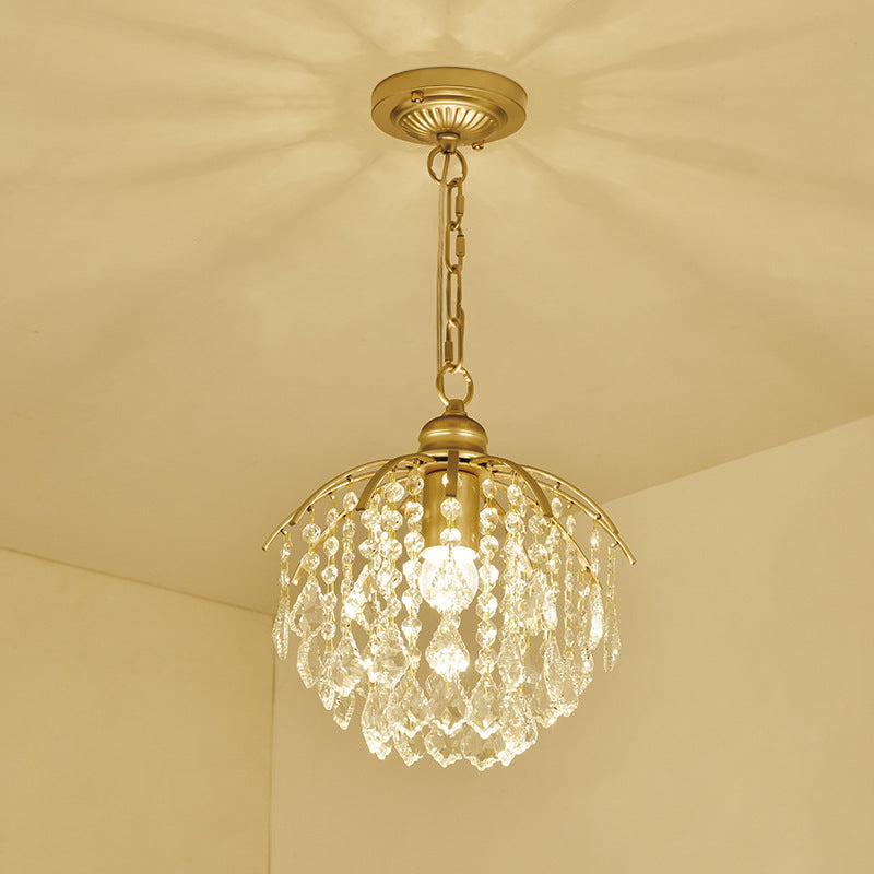 Crystal Chandelier | Modern Ceiling Light for Bedroom and Living Room
