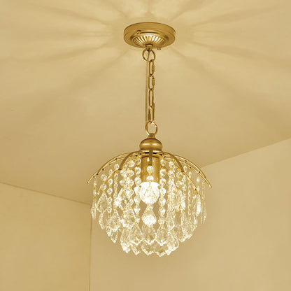 Crystal Chandelier | Modern Ceiling Light for Bedroom and Living Room