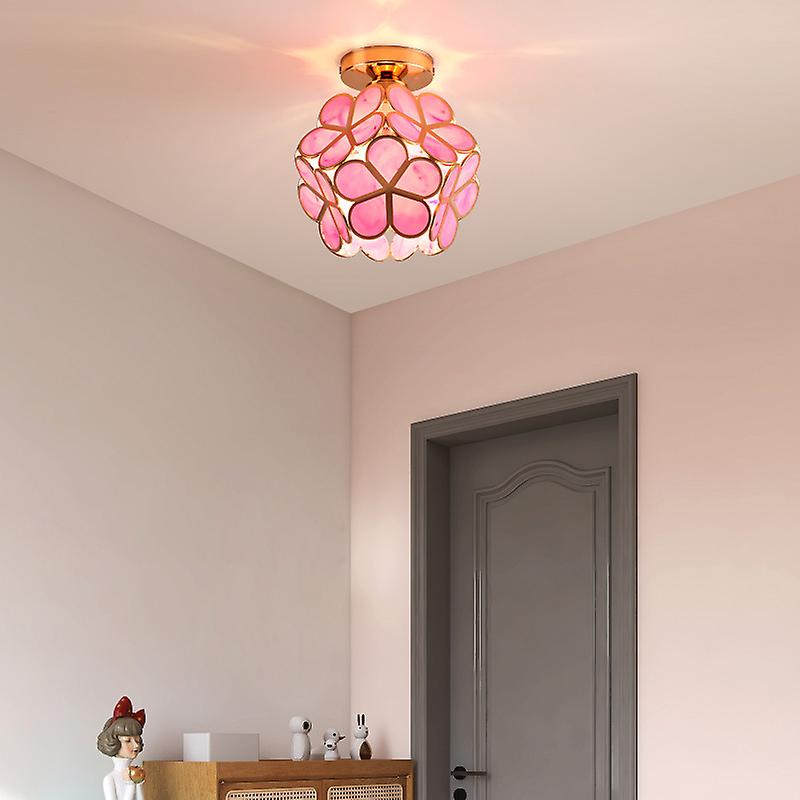 Floral Ceiling Light Fixture in Modern Style | Decorative LED Ceiling Lamp