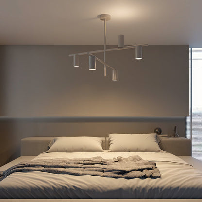 Modern Cylinder LED Ceiling Light | Contemporary Bedroom Living Room Ceiling Lamp
