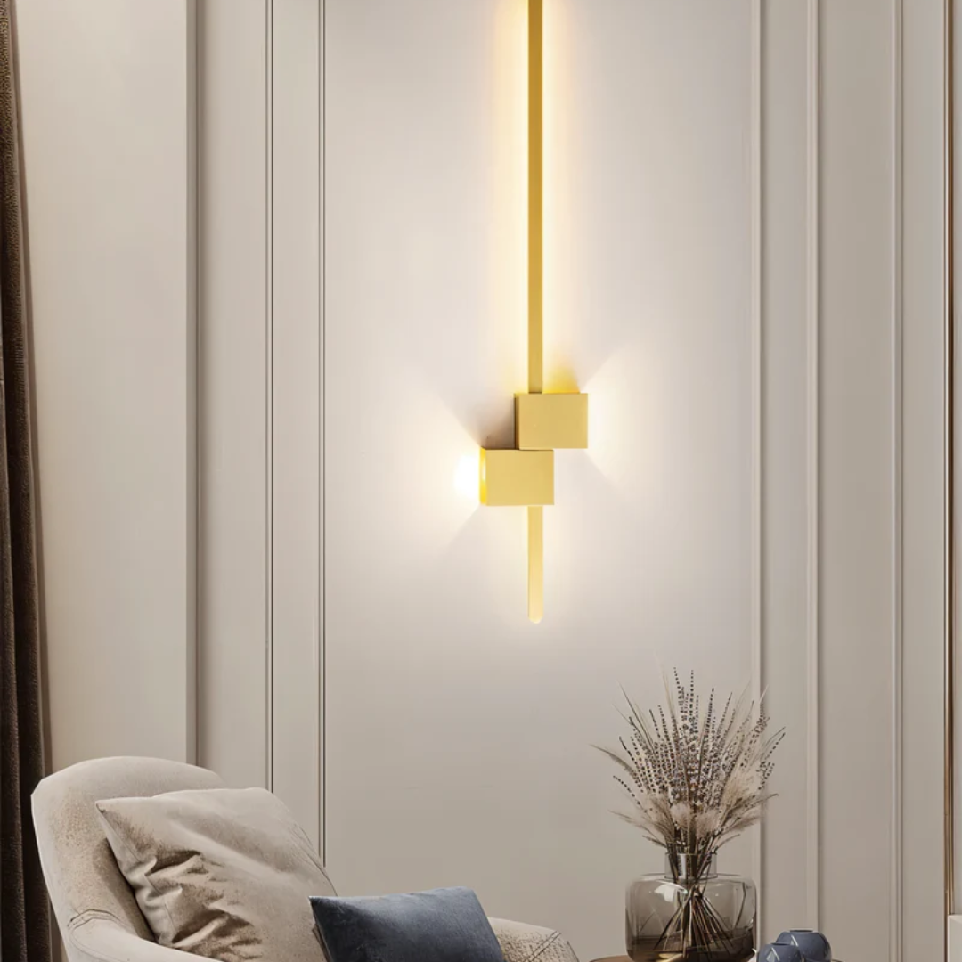 Minimalist LED Wall Lamp | Modern Long Sconce Light for Living or Bedroom