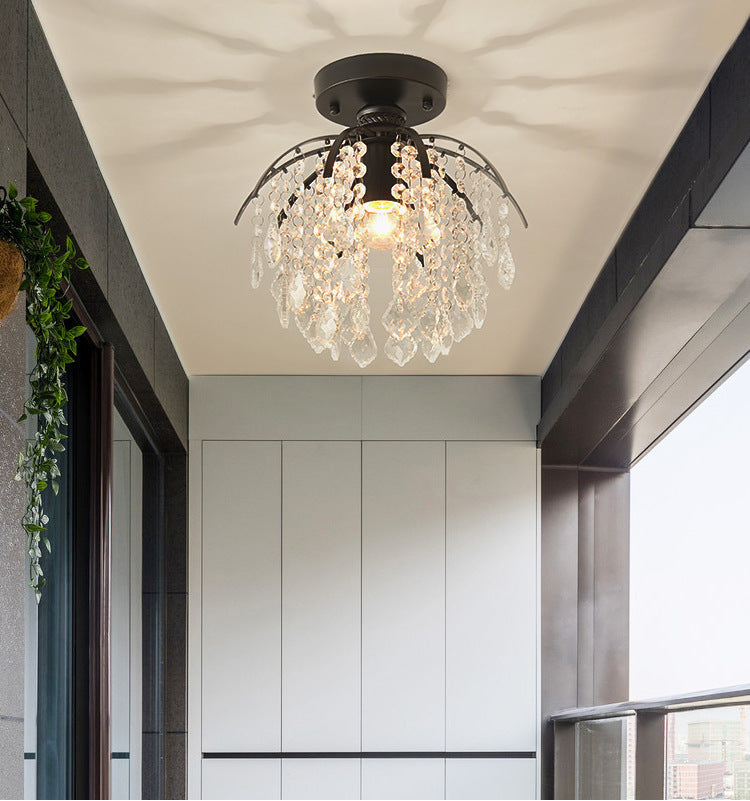 Crystal Chandelier | Modern Ceiling Light for Bedroom and Living Room