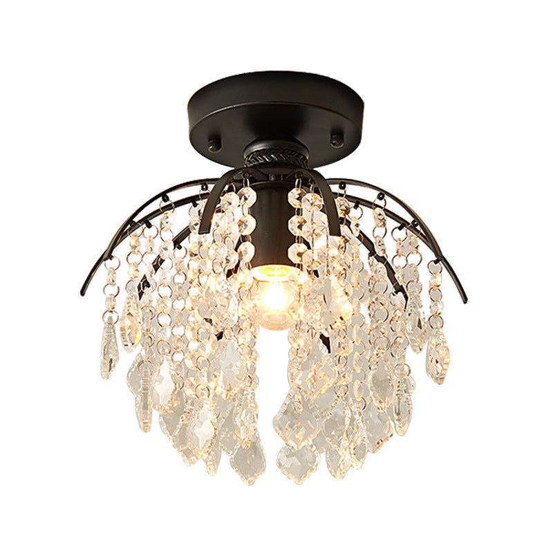Crystal Chandelier | Modern Ceiling Light for Bedroom and Living Room