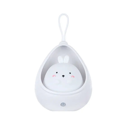 Rechargeable Cat LED Night Light for Kids | Cute Bedside Table Lamp