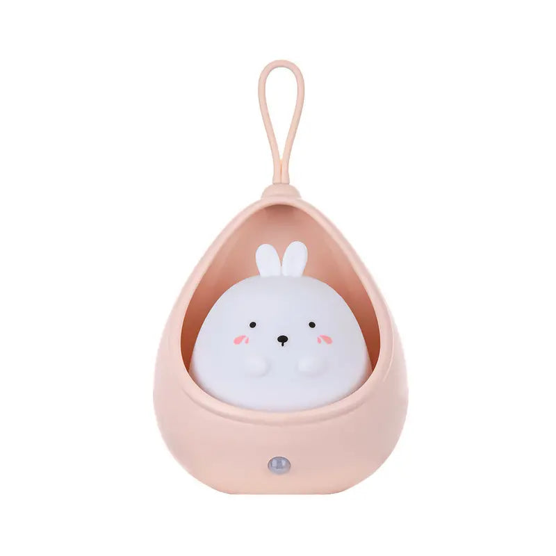 Rechargeable Cat LED Night Light for Kids | Cute Bedside Table Lamp