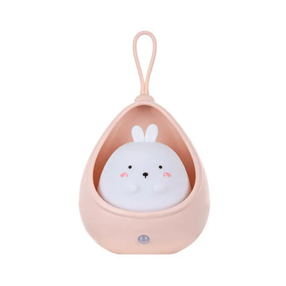 Rechargeable Cat LED Night Light for Kids | Cute Bedside Table Lamp