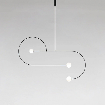 Minimalist Ceiling Lamp Chandelier | Modern LED Light for Living and Dining Room