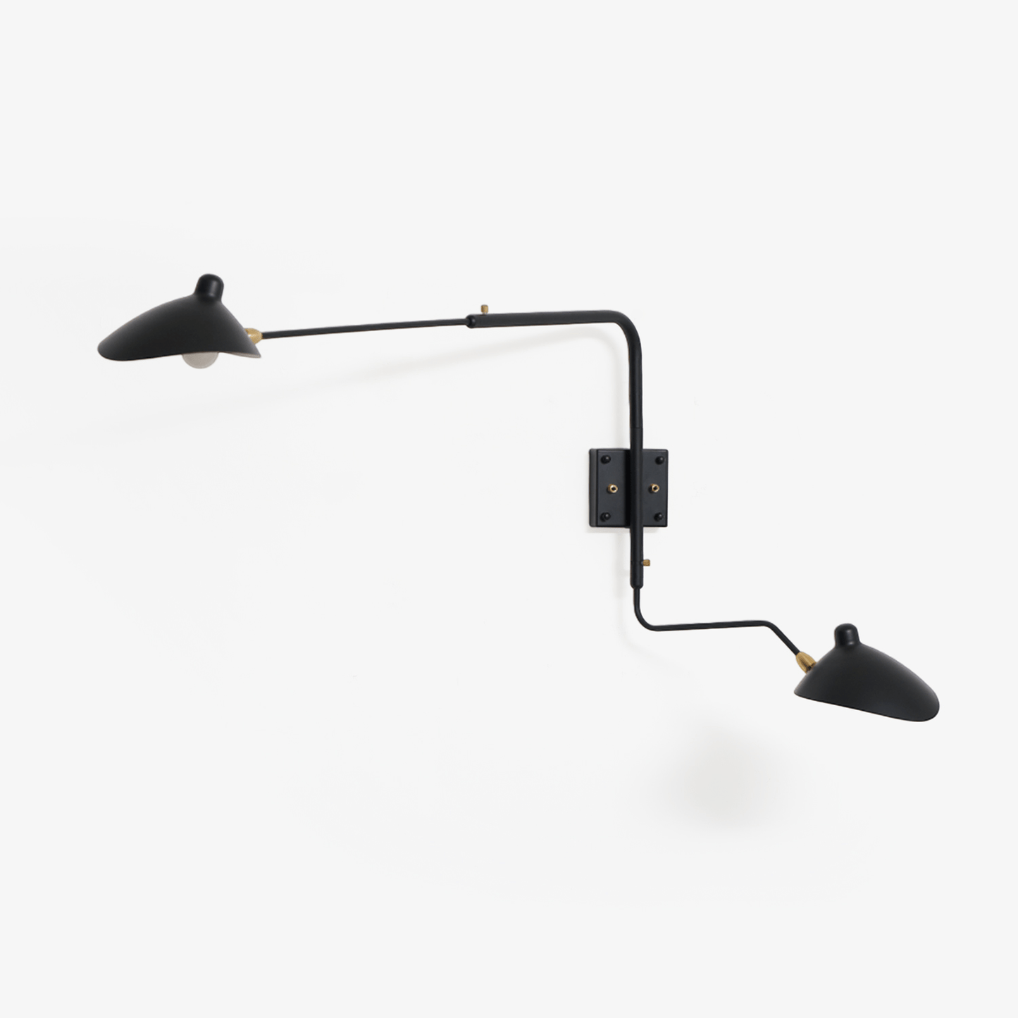Adjustable Arm Wall Lamp Sconce | Modern Swing Arm Wall Light for Bedroom