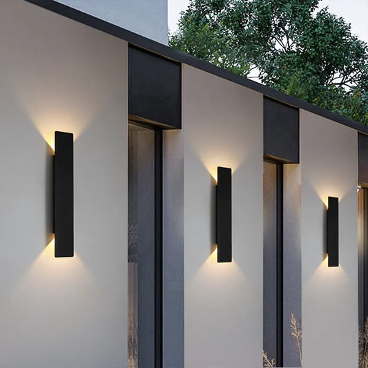 Lampe murale d'extérieur étanche en aluminium