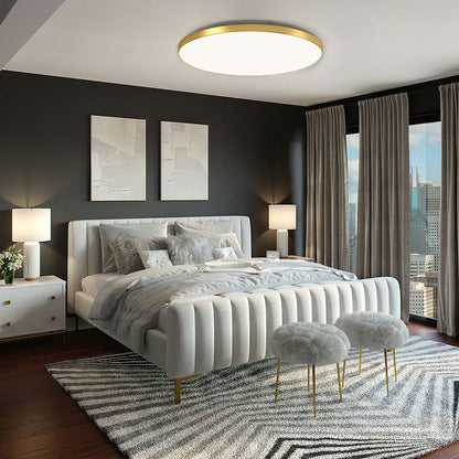 Round Modern LED Ceiling Light | Minimalist Bedroom Living Room Ceiling Lamp