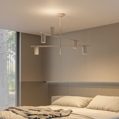 Modern Cylinder LED Ceiling Light | Contemporary Bedroom Living Room Ceiling Lamp