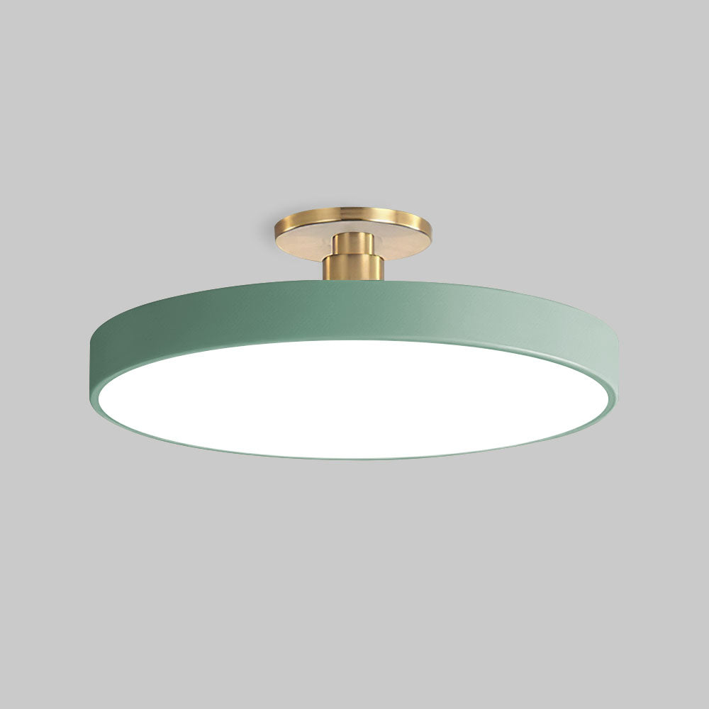 Round Modern LED Ceiling Light | Elegant Bedroom Living Room Ceiling Lamp
