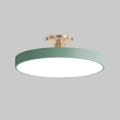 Round Modern LED Ceiling Light | Elegant Bedroom Living Room Ceiling Lamp