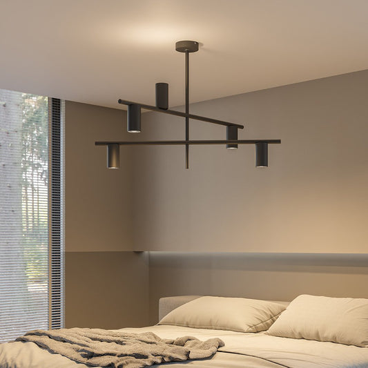 Modern Cylinder LED Ceiling Light | Contemporary Bedroom Living Room Ceiling Lamp