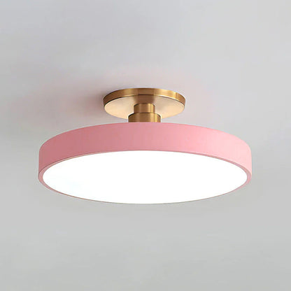 Round Modern LED Ceiling Light | Elegant Bedroom Living Room Ceiling Lamp