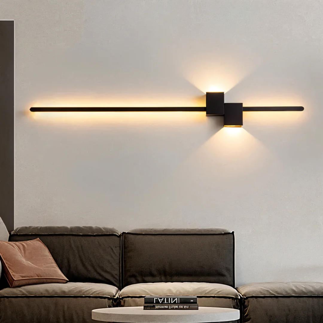 Minimalist LED Wall Lamp | Modern Long Sconce Light for Living or Bedroom
